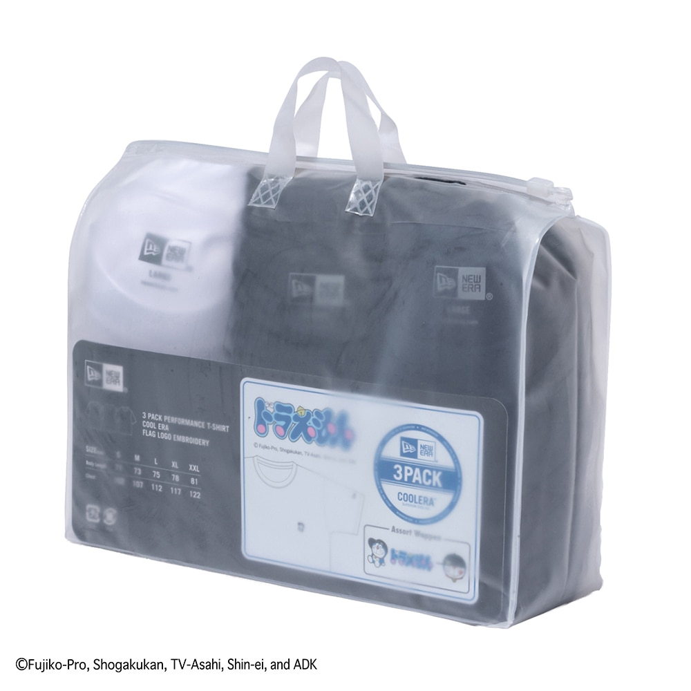 【2026年新作】 ニューエラ Tシャツ 半袖 ドラえもん コラボ 3枚セット NEW ERA 3Pパックティー S M L XL メンズ レディース キッズ 限定モデル 送料無料 誕生日プレゼント ギフト ラッピング無料 正規代理店 4.XLサイズ -14935374xl 4.XLサイズ