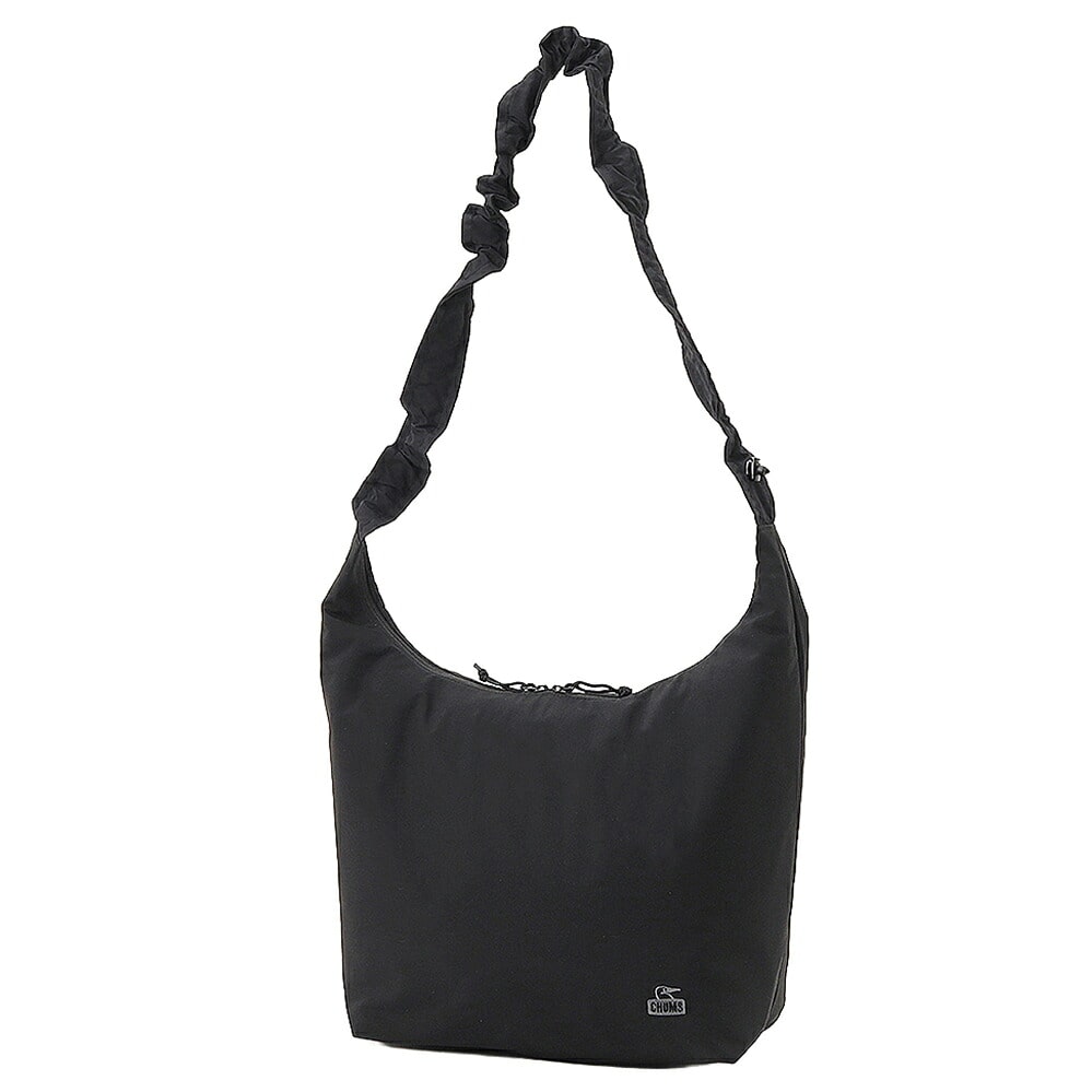 チャムス ショルダーバッグ 斜め掛け 14L A4 CHUMS ウェービーストラップショルダーバッグ CH60-4141 メンズ レディース キッズ 送料無料 誕生日プレゼント ギフト ラッピング無料 正規代理店 1.ブラック -604141k001 1.ブラック