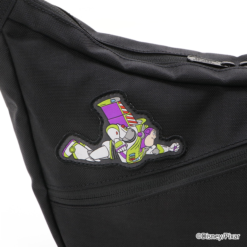 マンハッタンポーテージ ディズニー ピクサー トイ・ストーリー 斜め掛け デュエットショルダーバッグ MP2409TOY ブラック -1000 ブラック