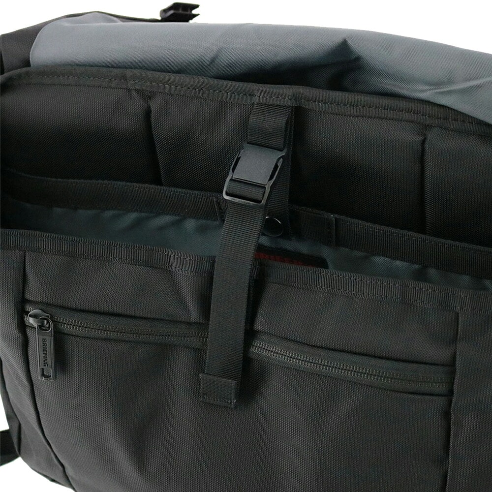 ブリーフィング バッグ ショルダーバッグ 斜め掛け A4対応 BRIEFING MFC メッセンジャー Mサイズ BRA253L46 メンズ ブラック -010 ブラック