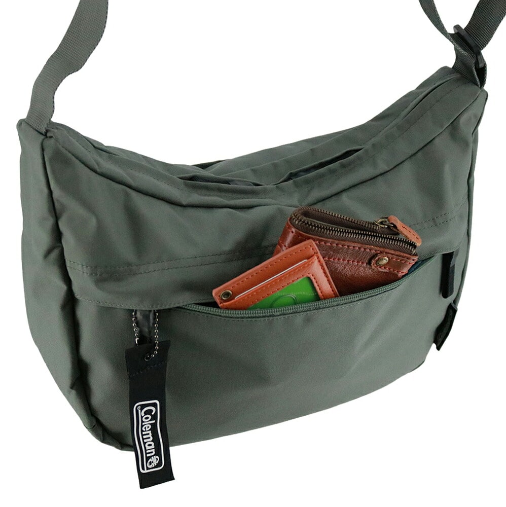 コールマン ショルダーバッグ 斜め掛け 10L B5 サブバッグ Coleman ユニウォーカーバナナショルダー メンズ レディース キッズ 送料無料 誕生日プレゼント ギフト ラッピング無料 正規代理店 3.サファリ -2234478 3.サファリ