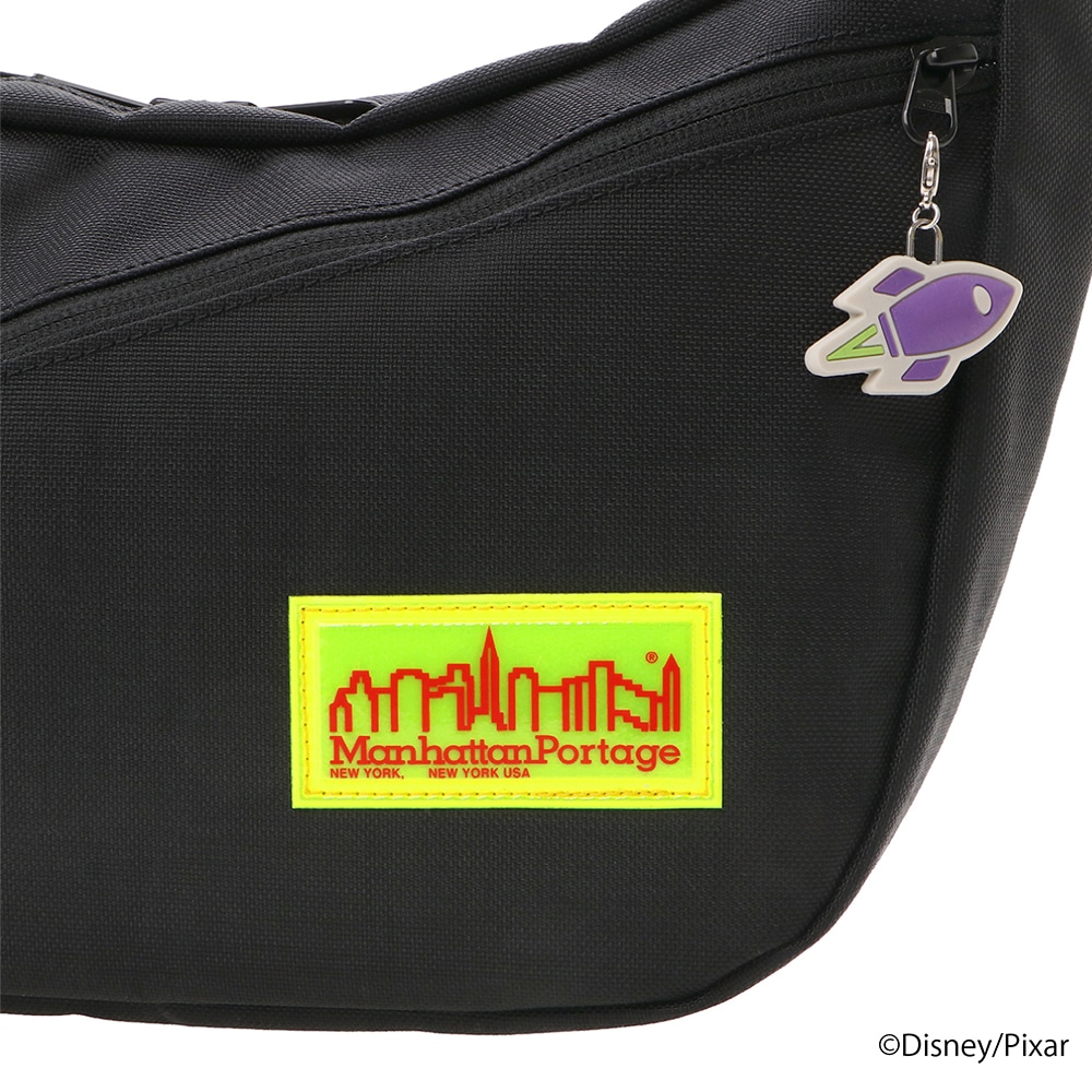 マンハッタンポーテージ ディズニー ピクサー トイ・ストーリー 斜め掛け デュエットショルダーバッグ MP2409TOY ブラック -1000 ブラック