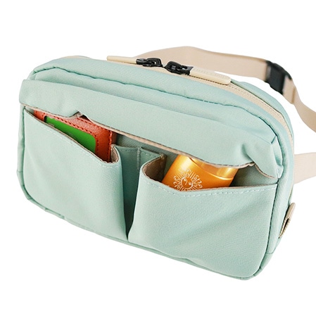 ブリーフィング ウエストバッグ ポーチ A6対応 2WAY BRIEFING NCシリーズ スクエアウエストポーチNC BRG261E07 2.ミントグリーン -659 2.ミントグリーン