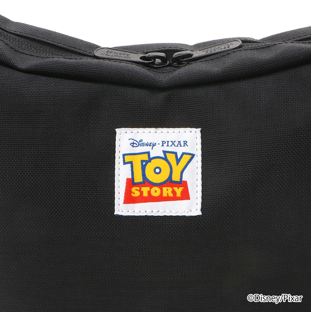 マンハッタンポーテージ ディズニー ピクサー トイ・ストーリー 斜め掛け デュエットショルダーバッグ MP2409TOY ブラック -1000 ブラック