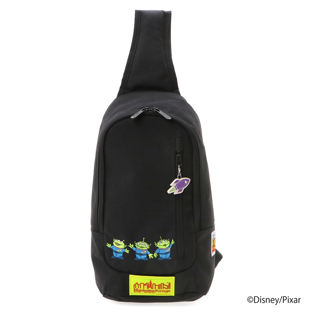 マンハッタンポーテージ ディズニー ピクサー トイ・ストーリー リトルイタリークロスボディバッグ MP1927TOY ブラック -1000 ブラック