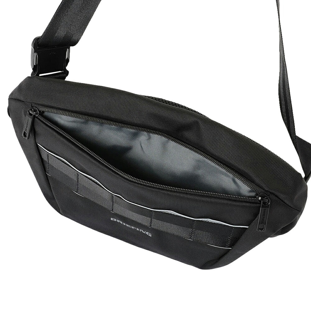 ブリーフィング バッグ ショルダーバッグ 斜め掛け A4対応 7L BRIEFING MFC メッセンジャー Sサイズ BRA253L45 メンズ ブラック -010 ブラック
