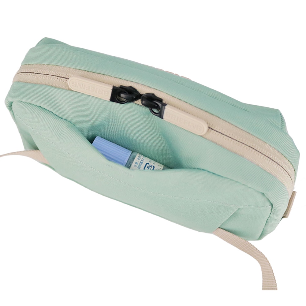 ブリーフィング ウエストバッグ ポーチ A6対応 2WAY BRIEFING NCシリーズ スクエアウエストポーチNC BRG261E07 2.ミントグリーン -659 2.ミントグリーン