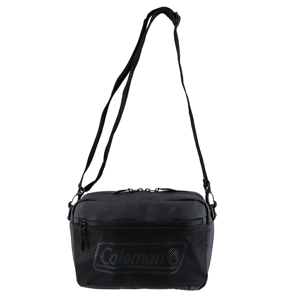 コールマン 防水 ショルダーバッグ 斜め掛け ポーチ 3.5L A5 コンパクト Coleman シールドショルダーポーチ メンズ レディース キッズ 誕生日プレゼント ギフト ラッピング無料 正規代理店 1.ヘザーブラック -37790 1.ヘザーブラック