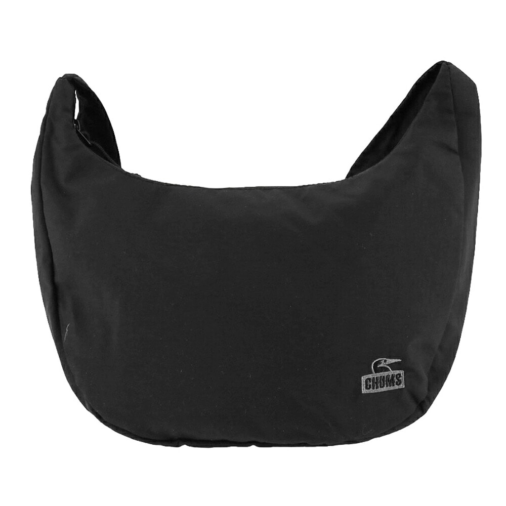 チャムス ショルダーバッグ 斜め掛け 3L A5 コンパクト CHUMS ウェービーストラップミニバナナショルダーバッグ CH60-4142 メンズ レディース キッズ 誕生日プレゼント ギフト ラッピング無料 正規代理店 1.ブラック -604142k001 1.ブラック
