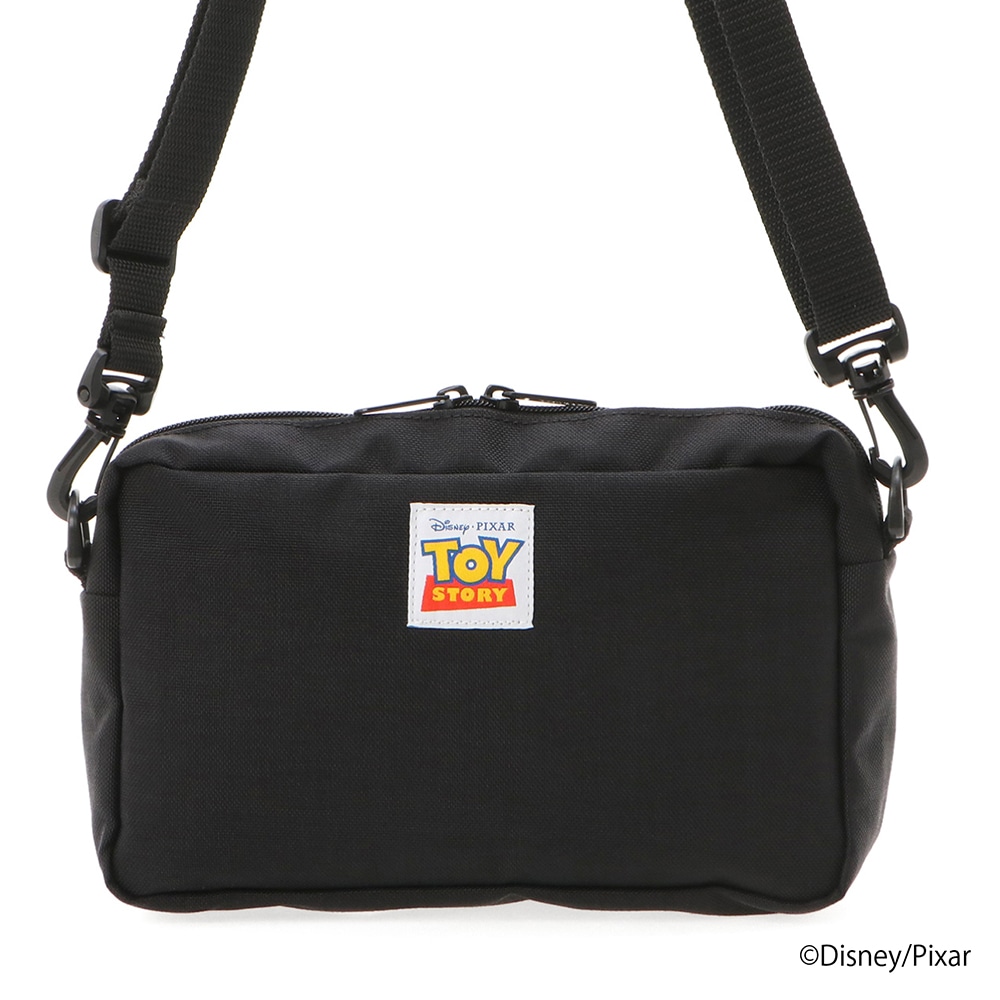 マンハッタンポーテージ ディズニー ピクサー トイ・ストーリー ショルダーバッグ 斜め掛け ジョガー(L) JPN VER2 MP1404L2TOY ブラック -1000 ブラック
