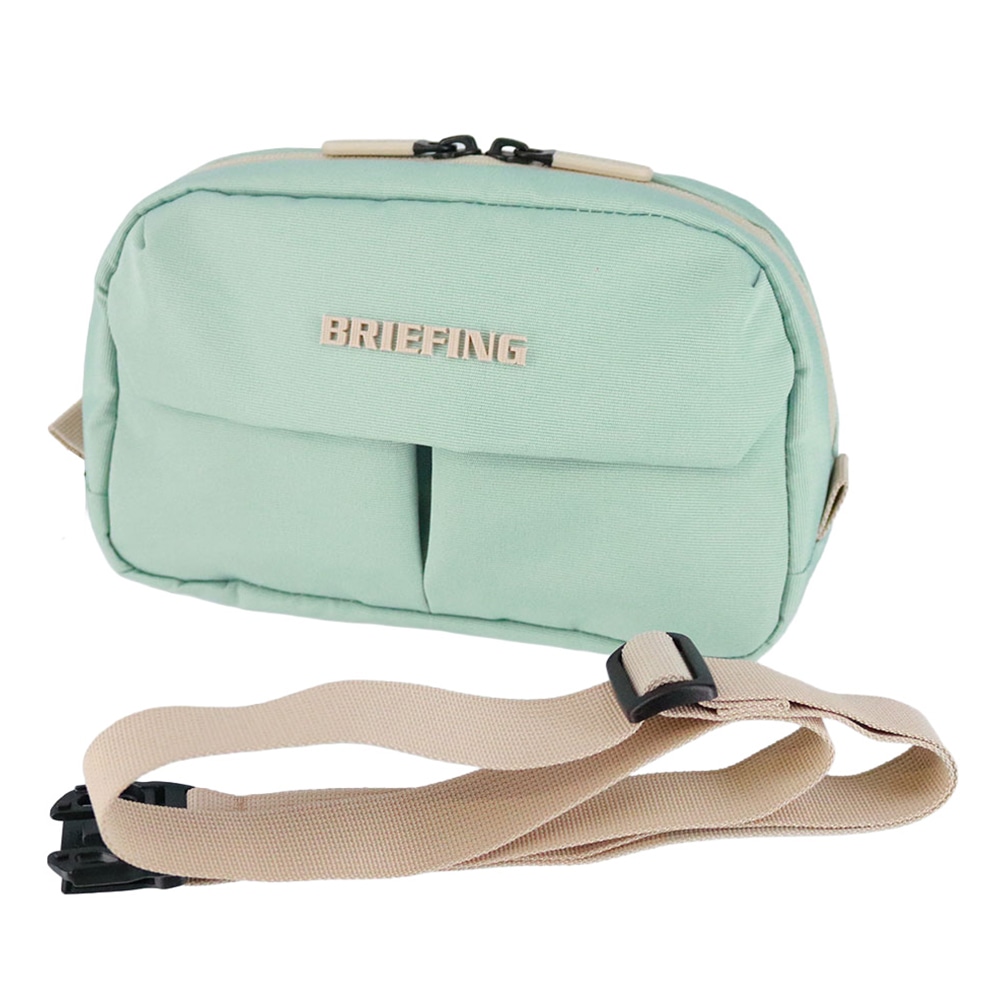 ブリーフィング ウエストバッグ ポーチ A6対応 2WAY BRIEFING NCシリーズ スクエアウエストポーチNC BRG261E07 2.ミントグリーン -659 2.ミントグリーン