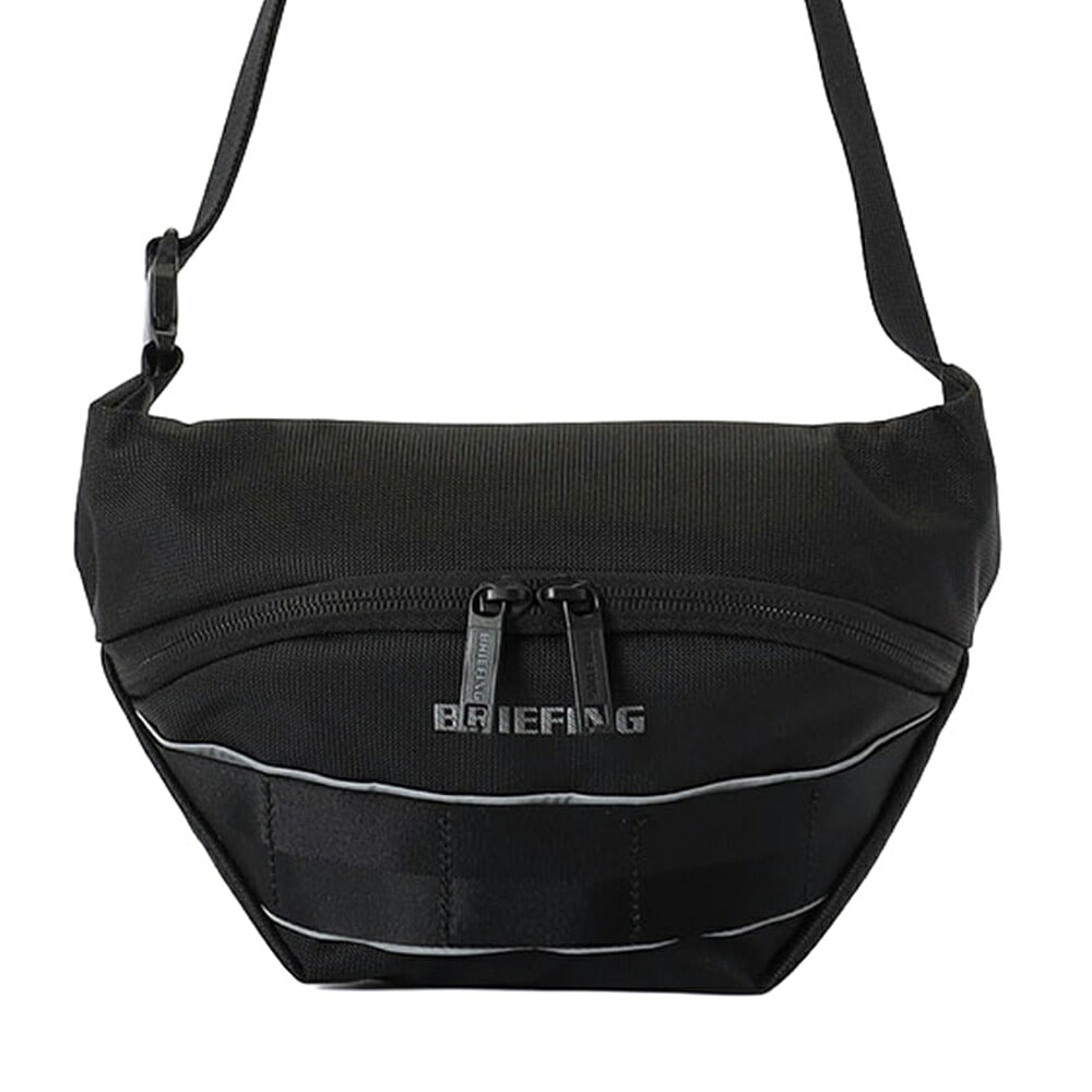 ブリーフィング バッグ ショルダーバッグ 斜め掛け ミニ A6 BRIEFING MFC クロスボディバッグ Sサイズ BRA253L40 メンズ ブラック -010 ブラック