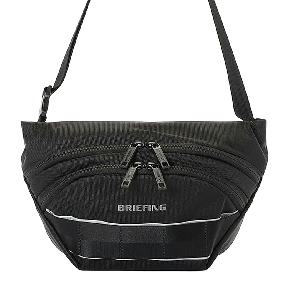 ブリーフィング バッグ ショルダーバッグ 斜め掛け ミニ B6 BRIEFING MFC クロスボディバッグ Mサイズ BRA253L41 メンズ ブラック -010 ブラック
