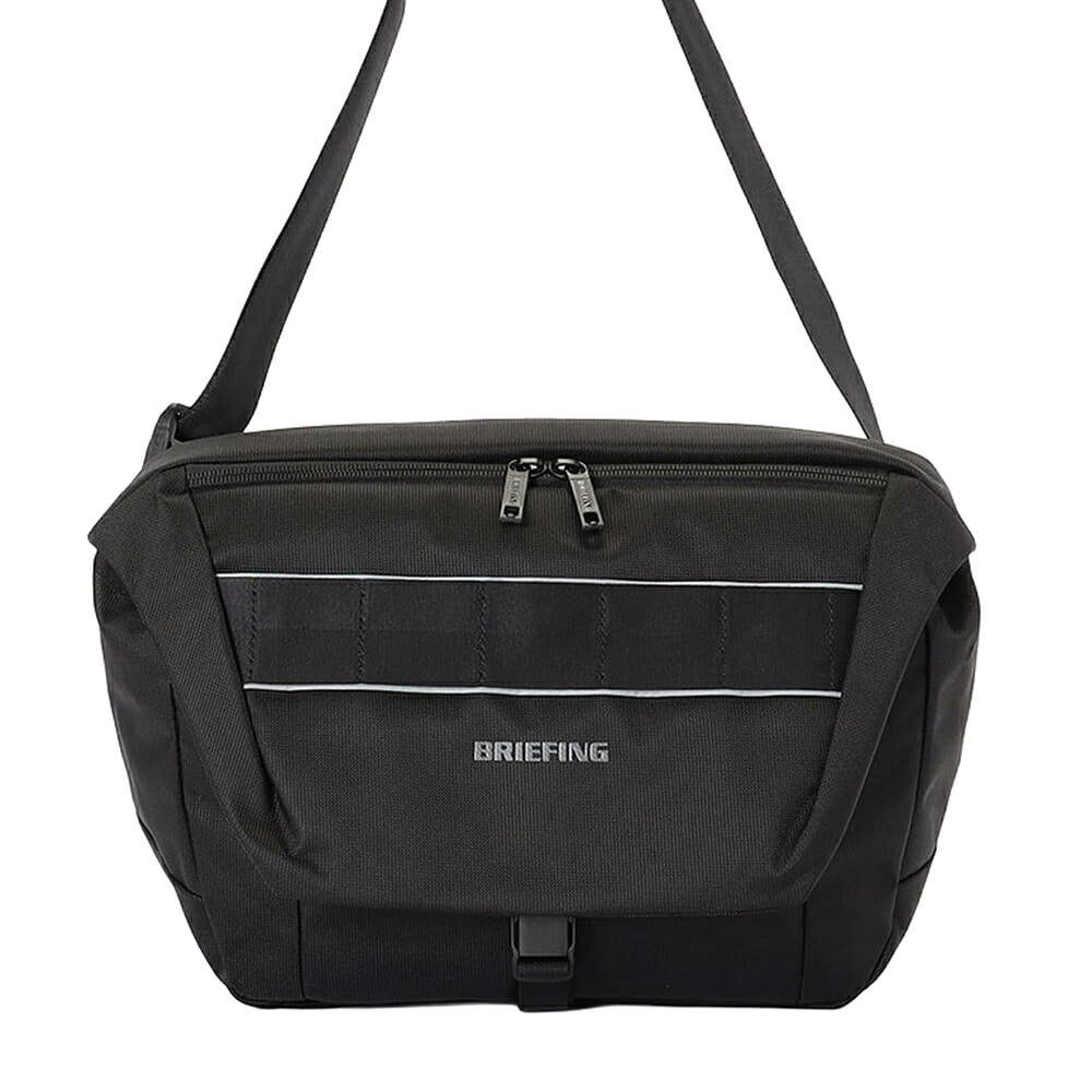 ブリーフィング バッグ ショルダーバッグ 斜め掛け A4対応 7L BRIEFING MFC メッセンジャー Sサイズ BRA253L45 メンズ ブラック -010 ブラック