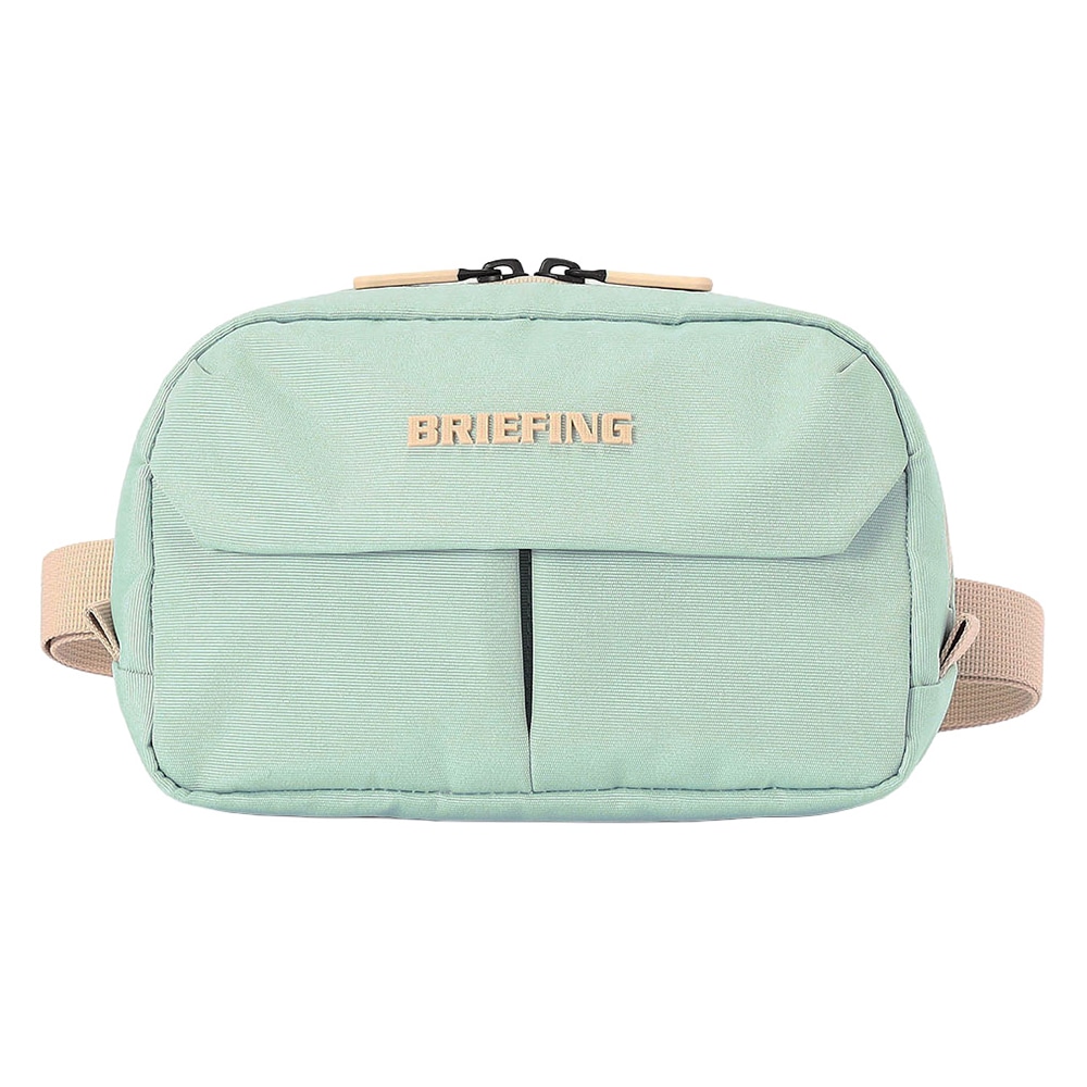 ブリーフィング ウエストバッグ ポーチ A6対応 2WAY BRIEFING NCシリーズ スクエアウエストポーチNC BRG261E07 2.ミントグリーン -659 2.ミントグリーン