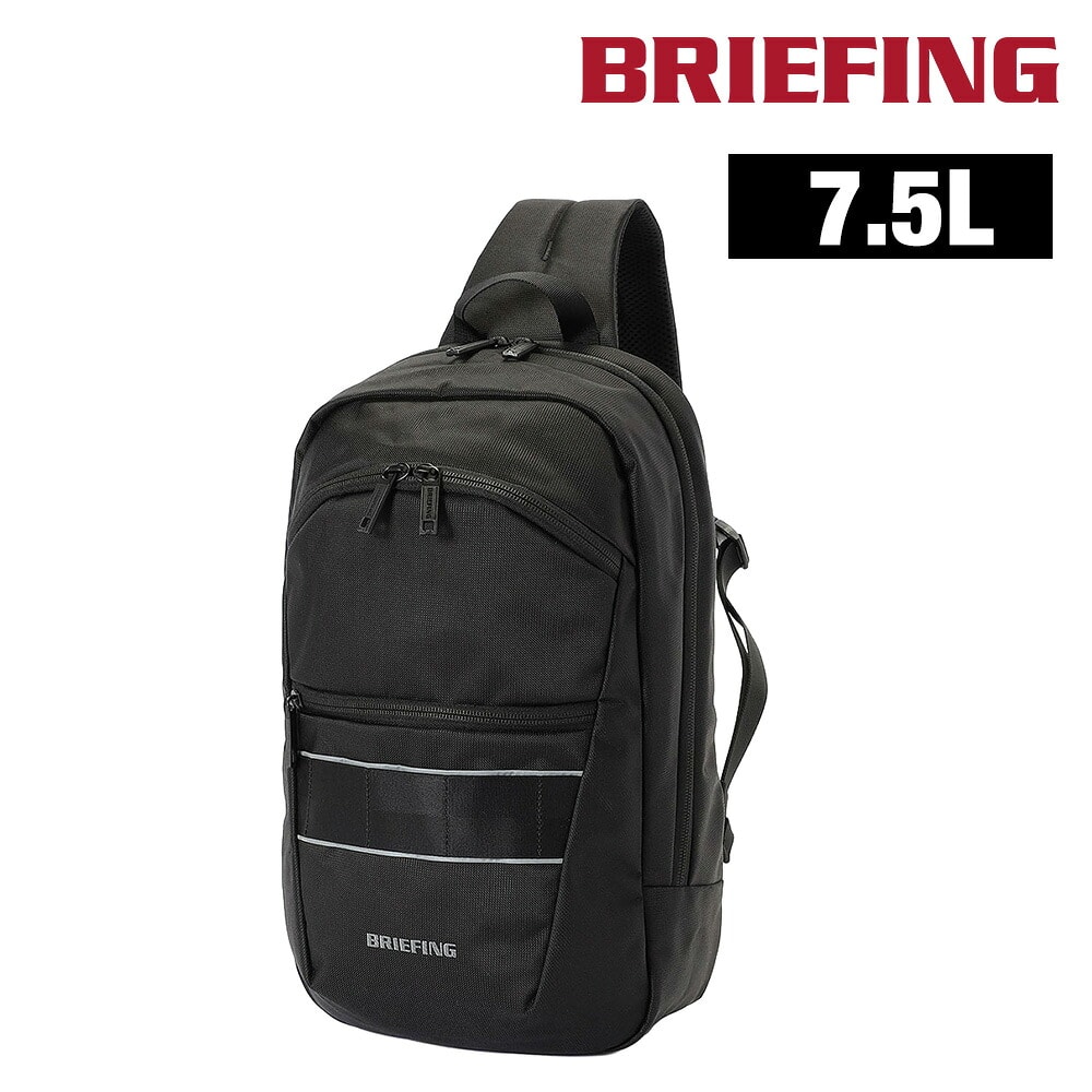 ブリーフィング バッグ ボディバッグ ワンショルダー 斜め掛け ミニ B5 7.5L BRIEFING MFC スリング BRA253L44 メンズ ブラック -010 ブラック