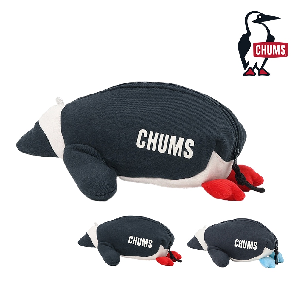 チャムス バッグ 雑貨 ポーチ 小物入れ CHUMS アニマルズ ライイングブービーポーチ CH60-3953 メンズ レディース キッズ 送料無料 誕生日プレゼント ギフト ラッピング無料 【正規代理店】 1.レッド -603953r001 1.レッド