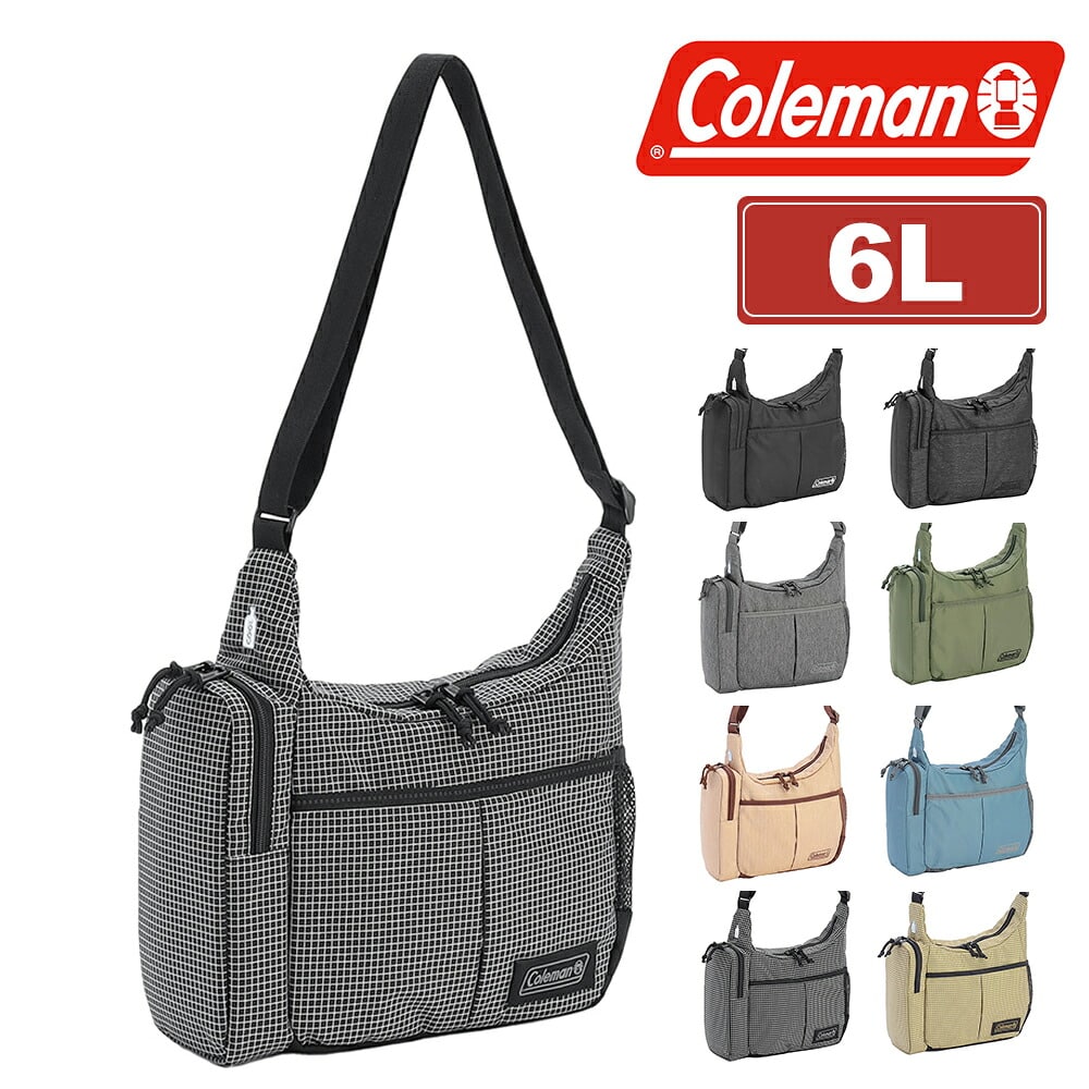 コールマン ショルダーバッグ 斜め掛け 6L A5 コンパクト 保冷ポケット Coleman ウォーカー クールショルダーSM メンズ レディース キッズ 送料無料 誕生日プレゼント ギフト ラッピング無料 正規代理店 7.ブラックリップ -2235109 7.ブラックリップ