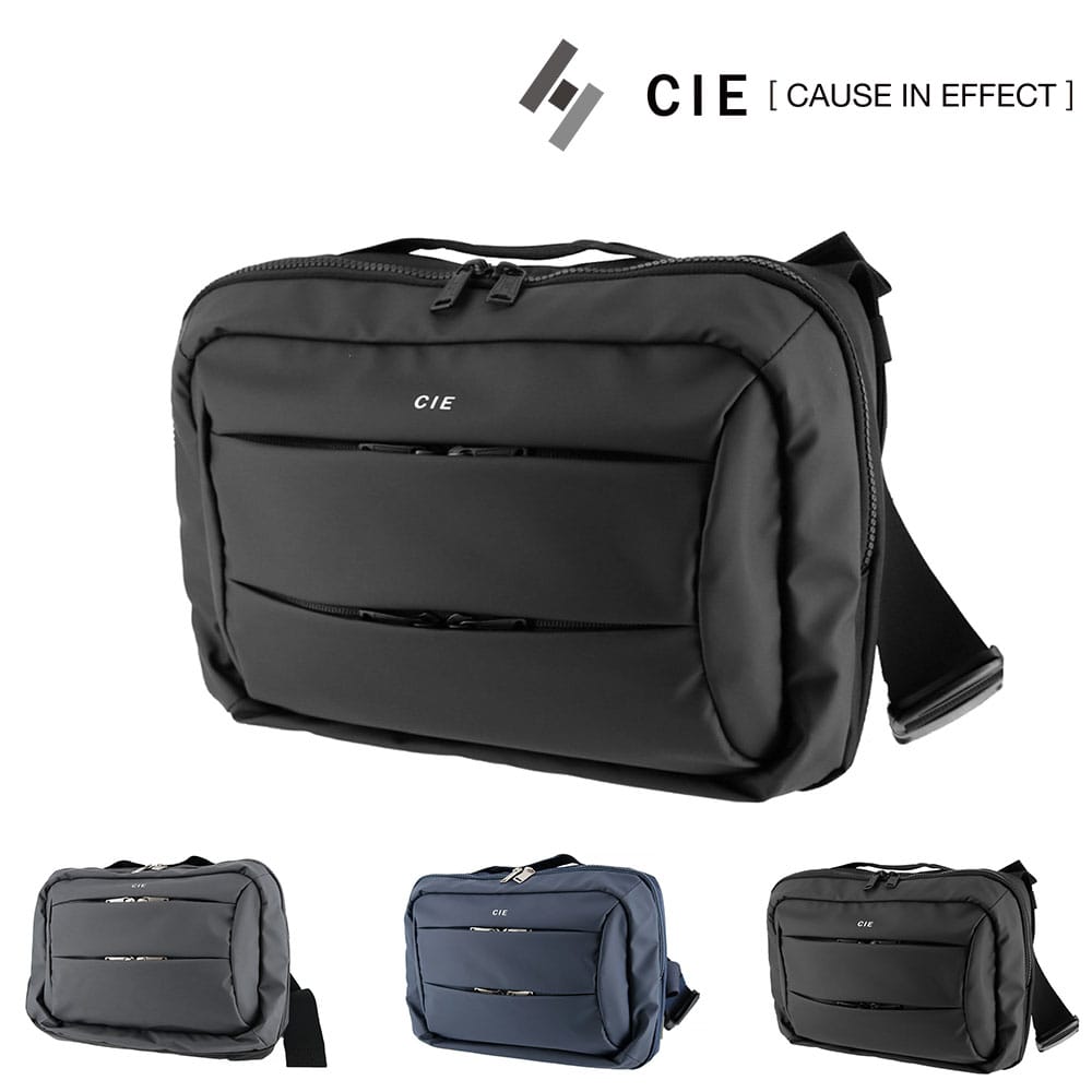 シー CIE リープ スリングバッグ ボディバッグ LEAP SLING BAG -L 072302 1.ブラック -10 メンズ レディース 1.ブラック