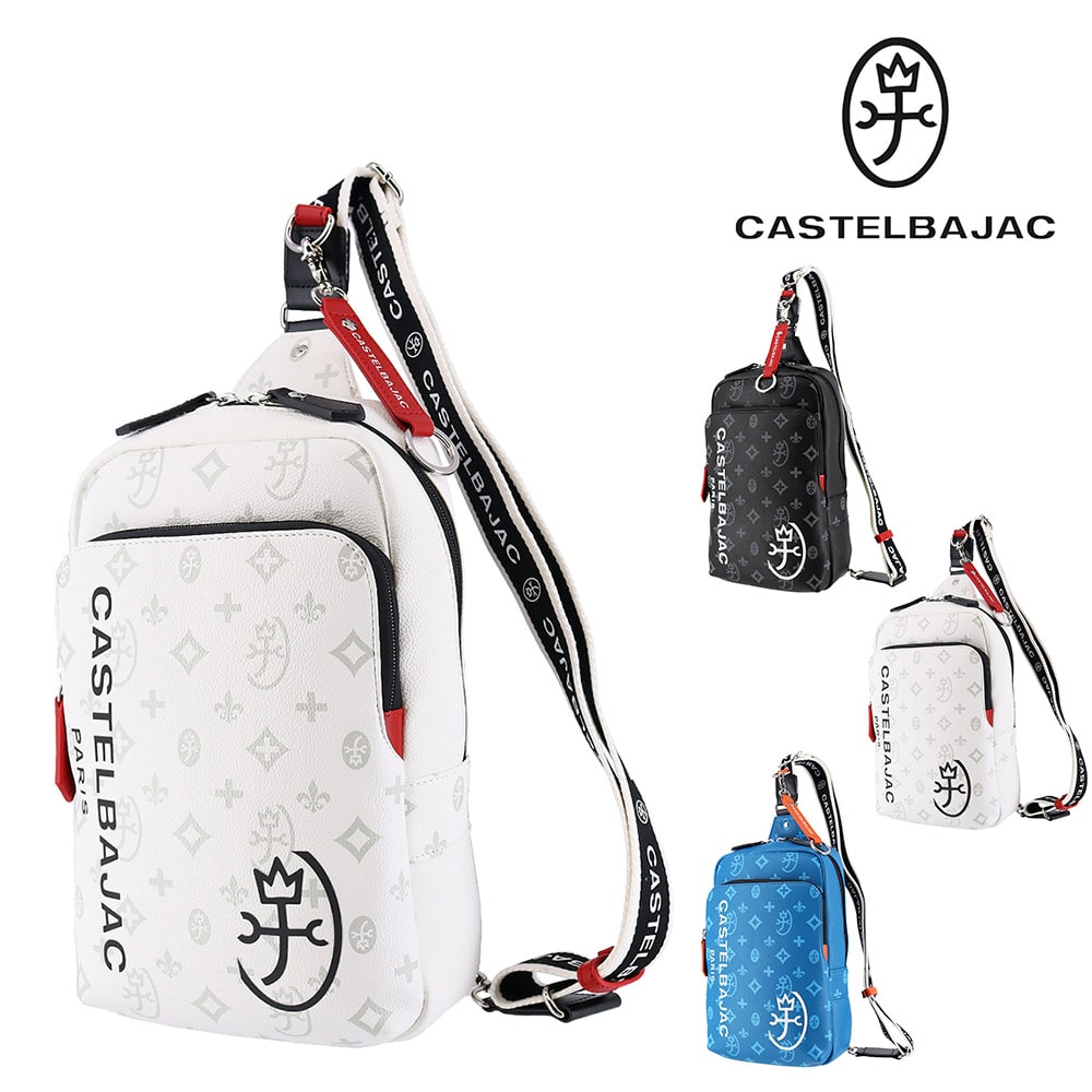 カステルバジャック CASTELBAJAC サシャ ボディバッグ スリングバッグ 48921 2.ホワイト -wht メンズ メンズ 2.ホワイト