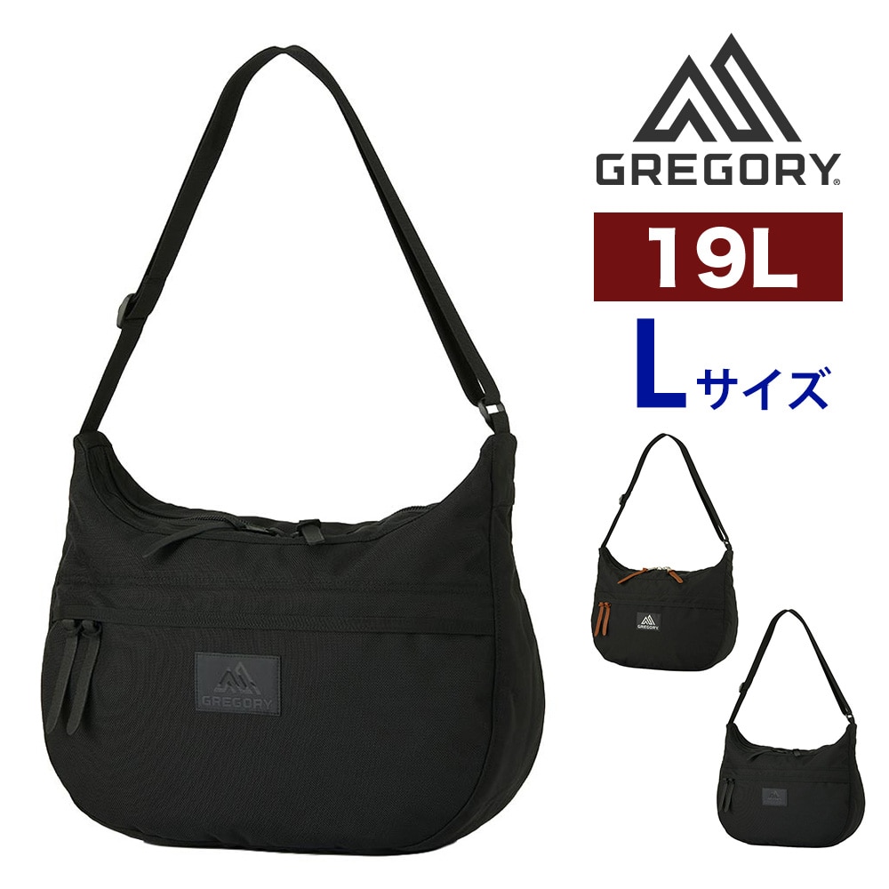 グレゴリー ショルダーバッグ 斜め掛け A4 B4 19L Lサイズ GREGORY クラシック サッチェルL 4.バリスティックブラック -190207133097 4.バリスティックブラック
