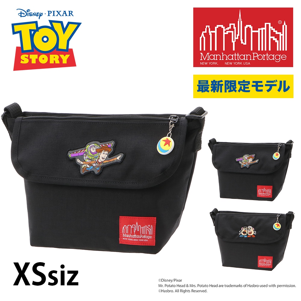 マンハッタンポーテージ ディズニー ピクサー トイ・ストーリー ナイロンメッセンジャーバッグ(XS) MP1603FZPMGNTTOYWBZ 1.ウッディ&バズ・ライトイヤー -wbz 1.ウッディ&バズ・ライトイヤー