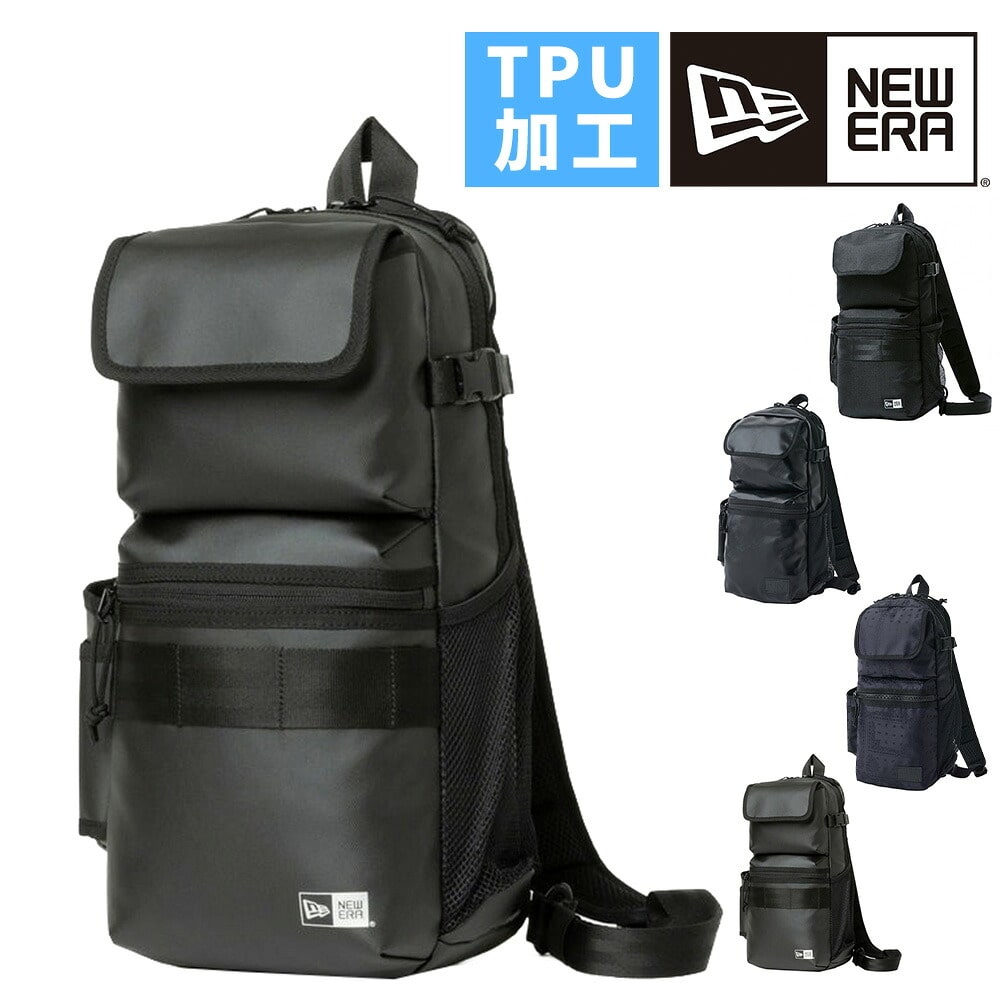 ニューエラ バッグ ボディバッグ ワンショルダーバッグ 斜め掛けバッグ NEW ERA スリングボディバッグ TPU 12L A5 B6 メンズ レディース キッズ 送料無料 誕生日プレゼント ギフト プレゼント ラッピング無料 正規代理店 2.ブラックTPU -14521309 2.ブラックTPU