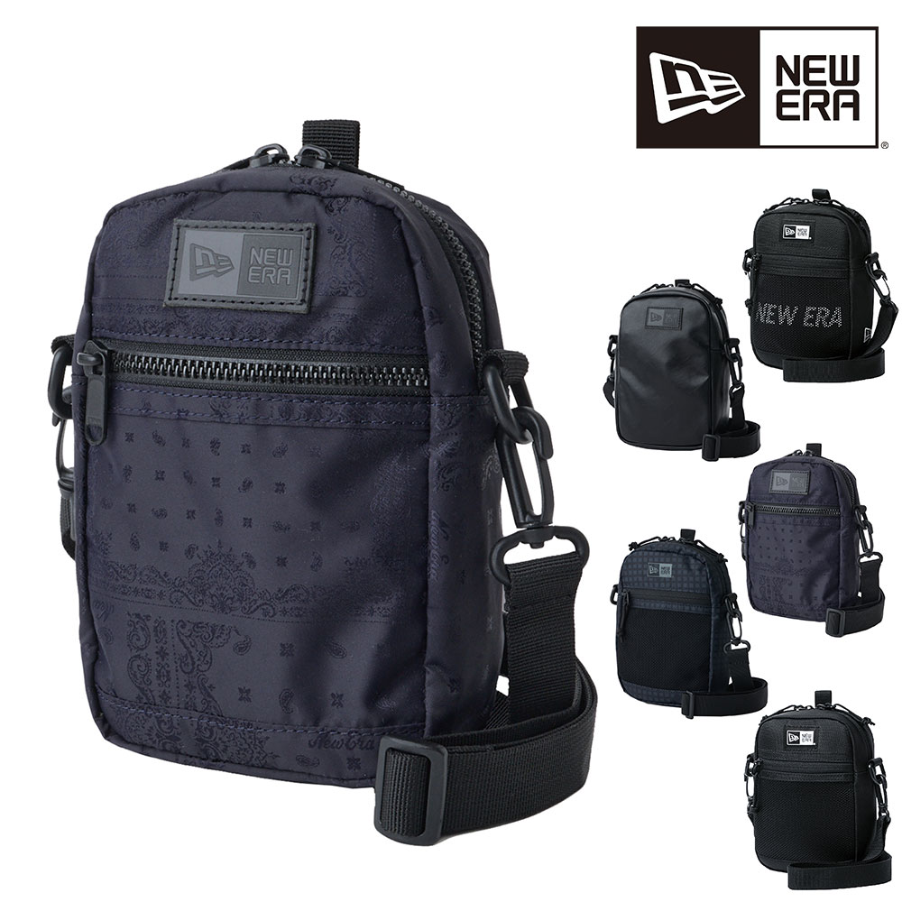 ニューエラ バッグ ショルダーバッグ ポーチ 縦型 ミニバッグ NEW ERA ショルダーポーチ 1.7L メンズ レディース キッズ 誕生日プレゼント ギフト ラッピング無料 正規代理店 4.ネイビーペイズリー -14750861 4.ネイビーペイズリー