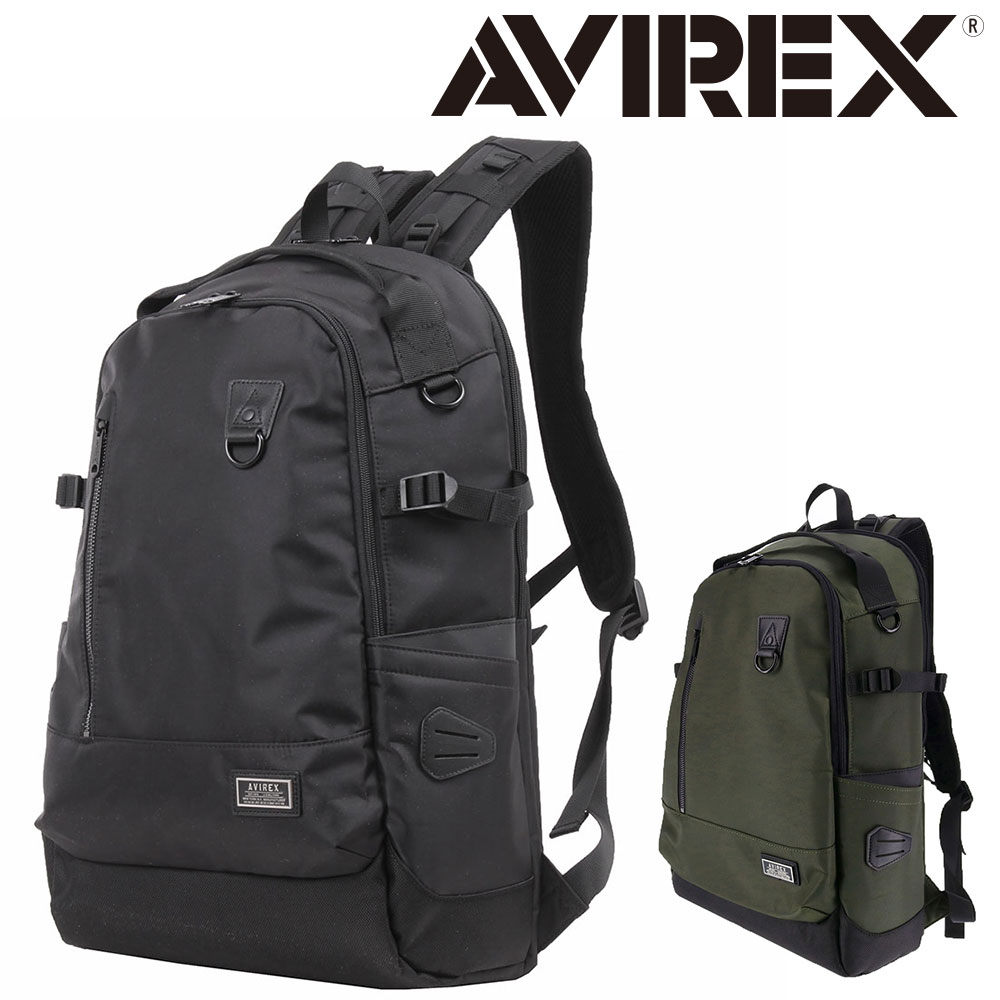 アヴィレックス AVIREX ソリッド アサルトデイパック ax2053 1.ブラック 10x10 メンズ リュックサック