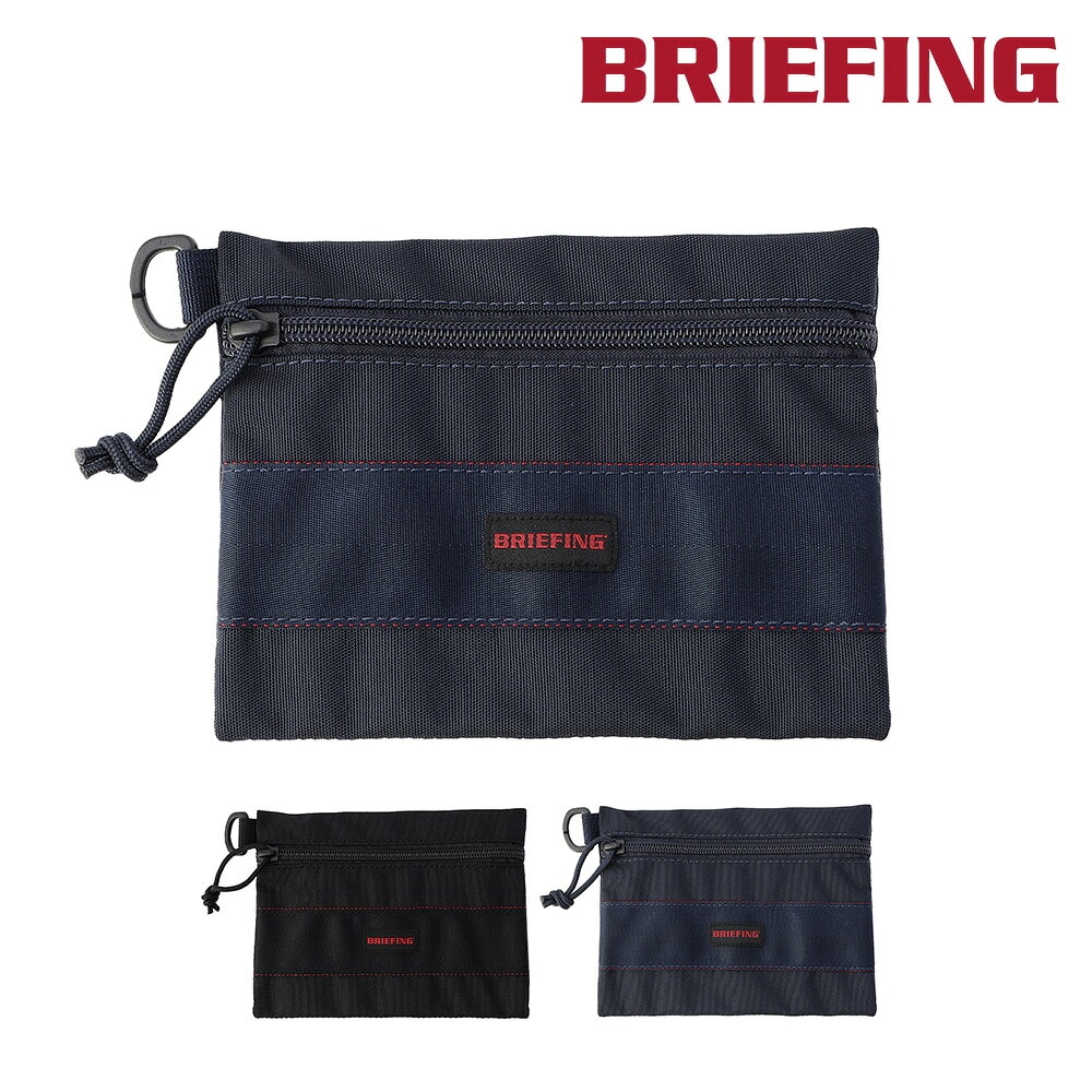 ブリーフィングポーチ マルチポーチ 薄マチ 小物入れ ミニ BRIEFING モジュールウェア フラットポーチ(M)MW GEN2 BRA233A40 メンズ 2.ネイビー -076