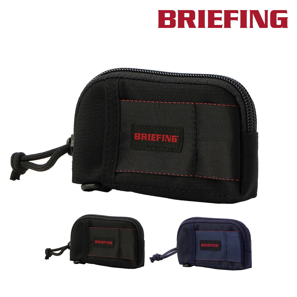 ブリーフィング キーケース スマートキー収納 小物入れ BRIEFING モジュールウェア ジップキーケースMW BRA251G03 メンズ 1.ブラック -010