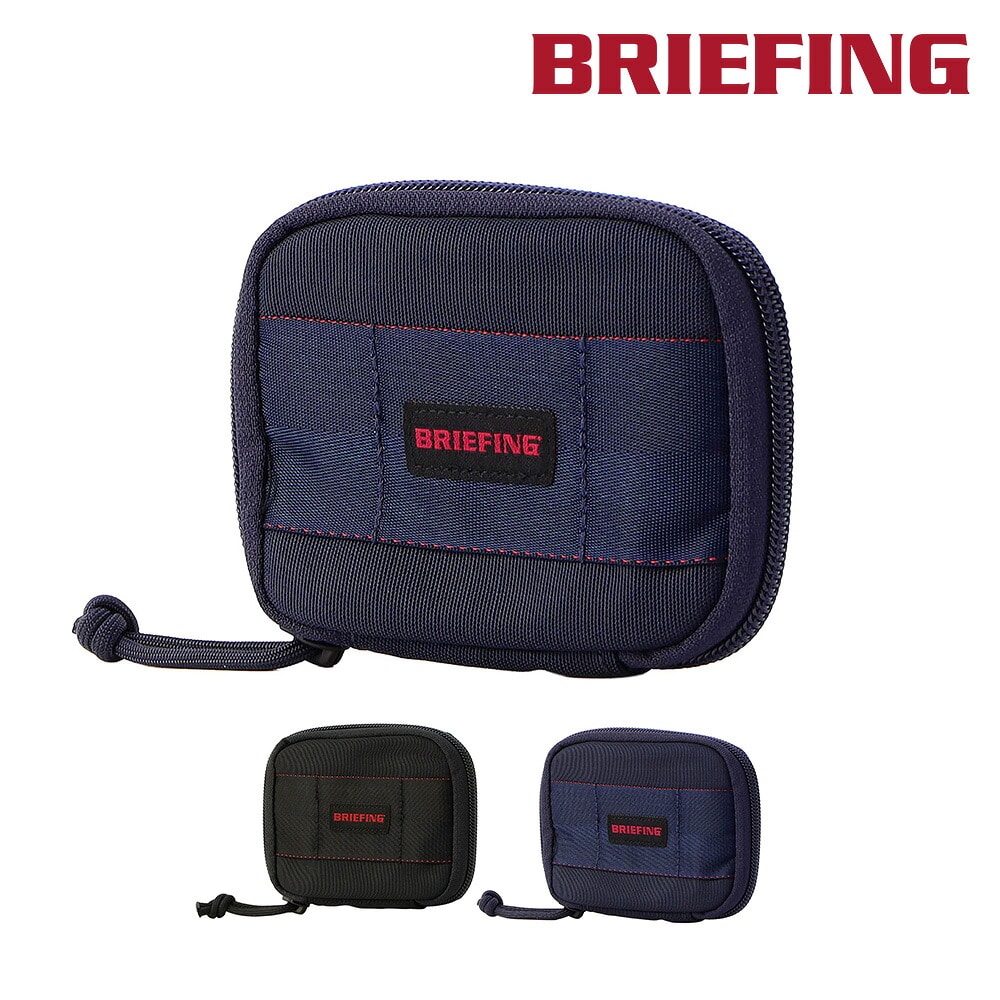 ブリーフィング ミニ財布 サブウォレット ラウンドジップ BRIEFING モジュールウェア ラウンドジップウォレットMW BRA251G04 メンズ 2.ネイビー -076