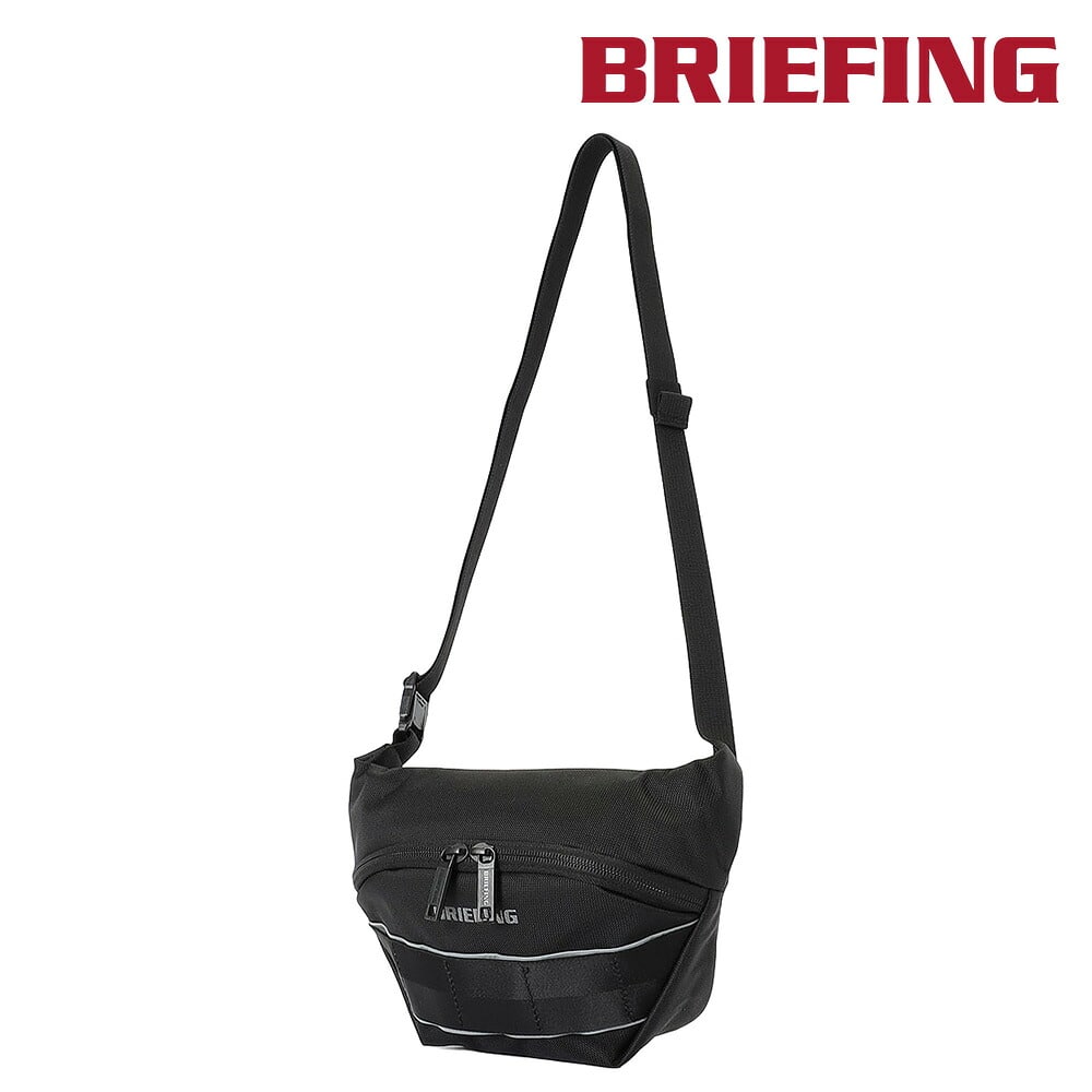 ブリーフィング バッグ ショルダーバッグ 斜め掛け ミニ A6 BRIEFING MFC クロスボディバッグ Sサイズ BRA253L40 メンズ ブラック -010