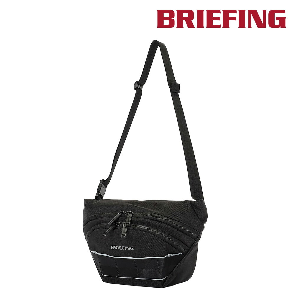 ブリーフィング バッグ ショルダーバッグ 斜め掛け ミニ B6 BRIEFING MFC クロスボディバッグ Mサイズ BRA253L41 メンズ ブラック -010