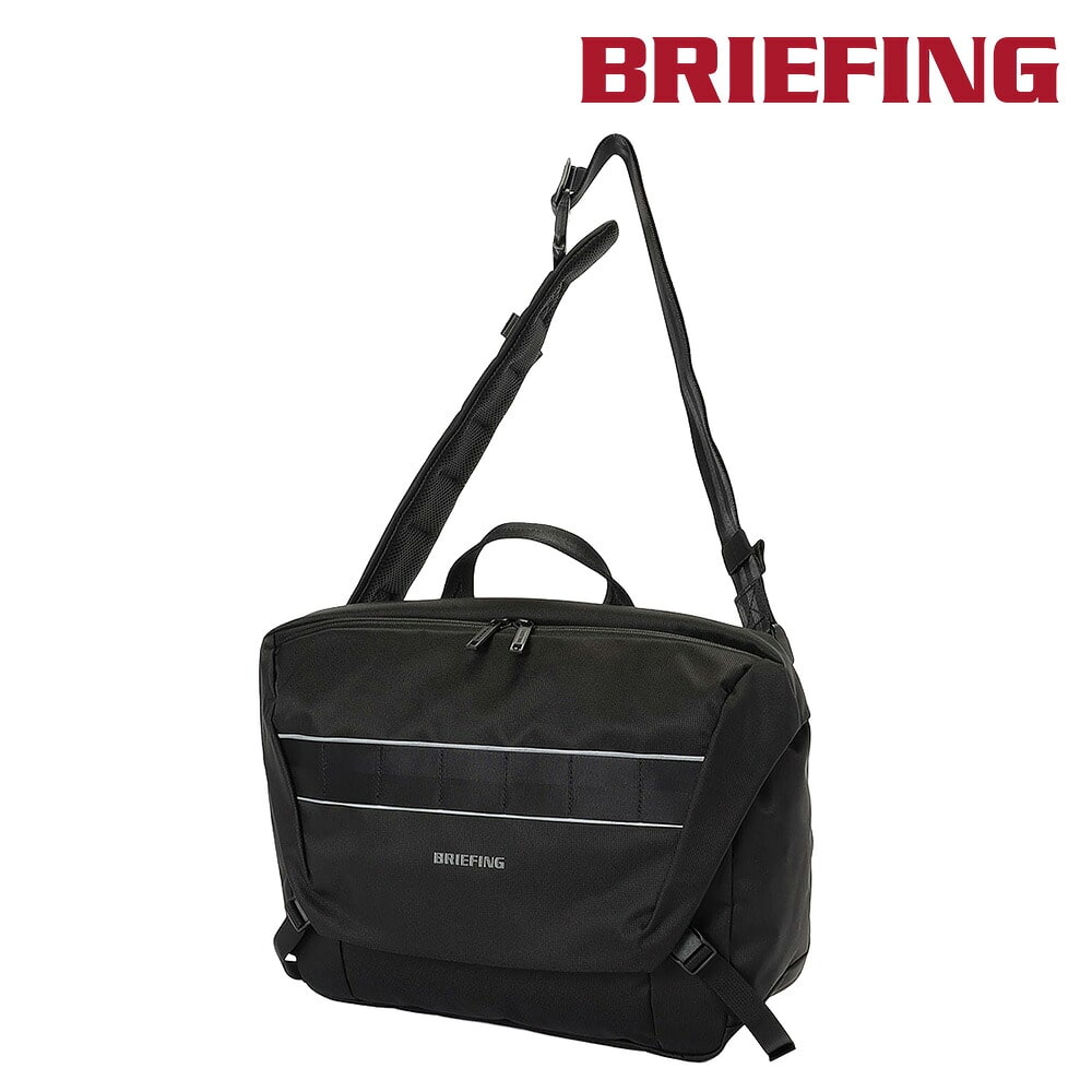 ブリーフィング バッグ ショルダーバッグ 斜め掛け A4対応 BRIEFING MFC メッセンジャー Mサイズ BRA253L46 メンズ ブラック -010