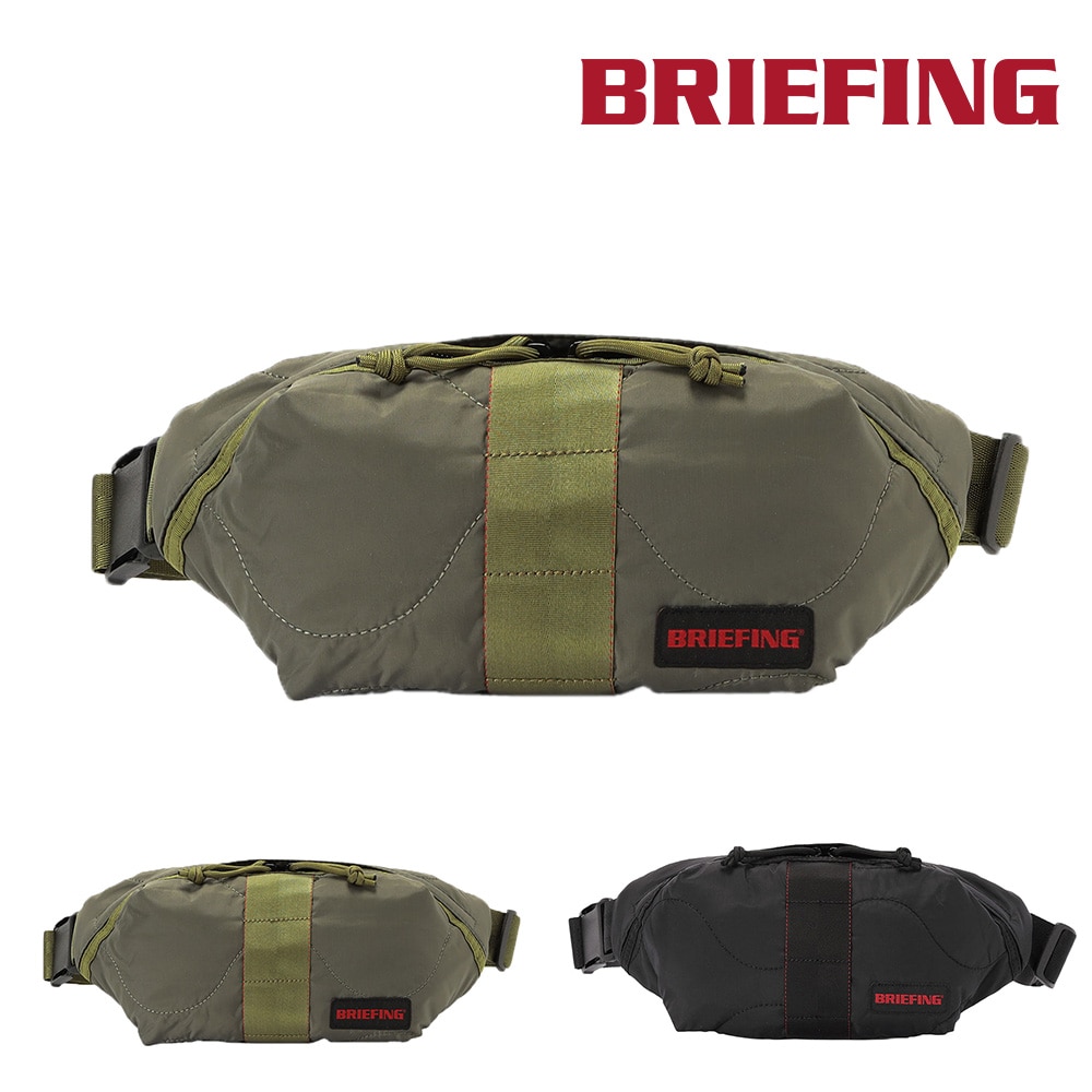 ブリーフィング バッグ ウエストバッグ ボディバッグ 軽量 BRIEFING ジャンプ キルテッドウォーカー BRA253L62 メンズ レディース 送料無料 誕生日プレゼント ギフト ラッピング無料 【正規代理店】 2.オリーブ -067