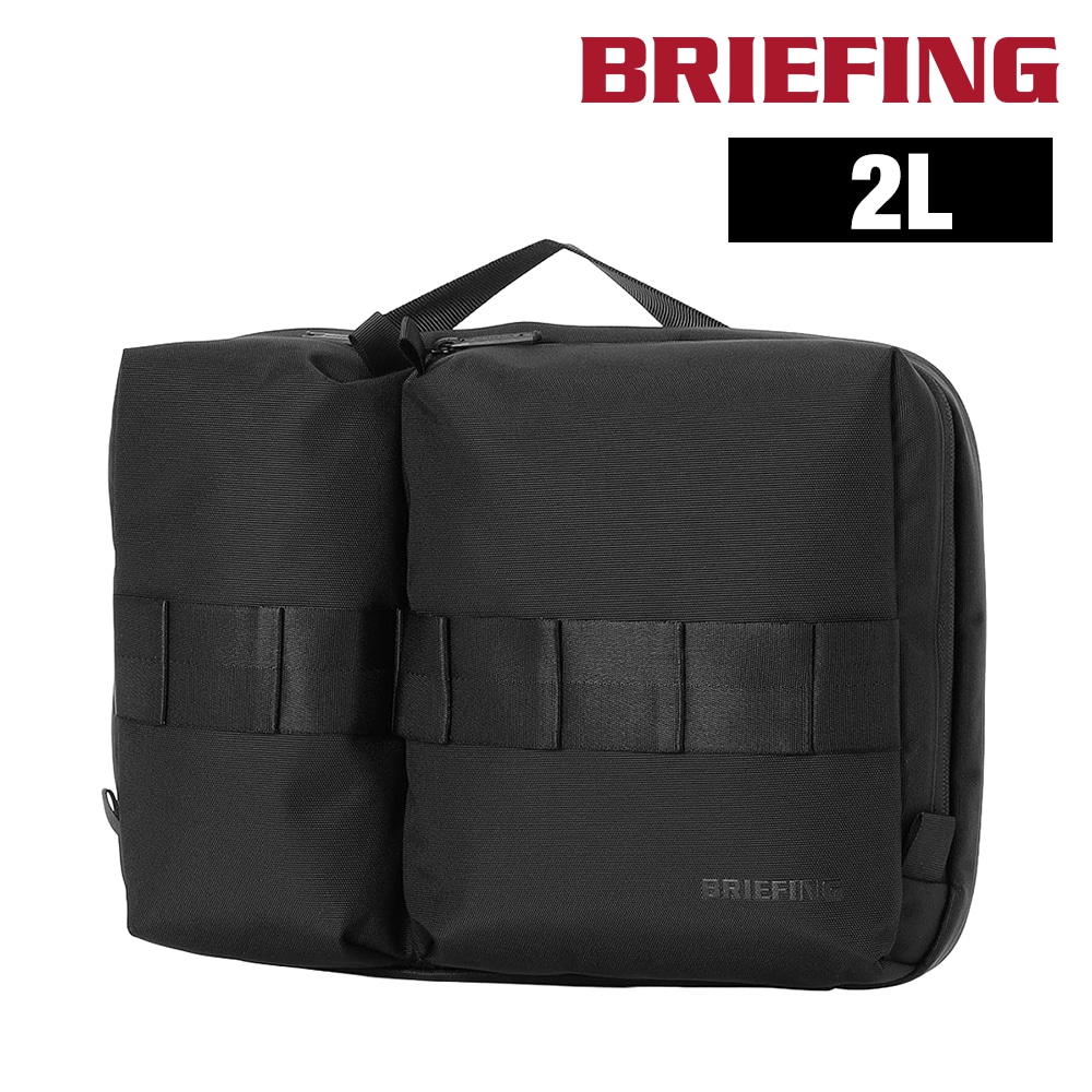 ブリーフィング PCバッグ ラップトップスリーブ 2L BRIEFING ソリッドウェーブ BRA261G05 ブラック -010