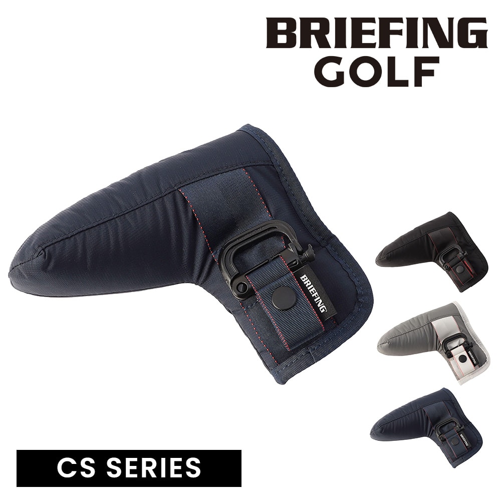 ブリーフィング ゴルフ パターカバー ヘッドカバー ピン型 パター用 BRIEFING COMMON SENSE BRG251G07 3.ネイビー -076
