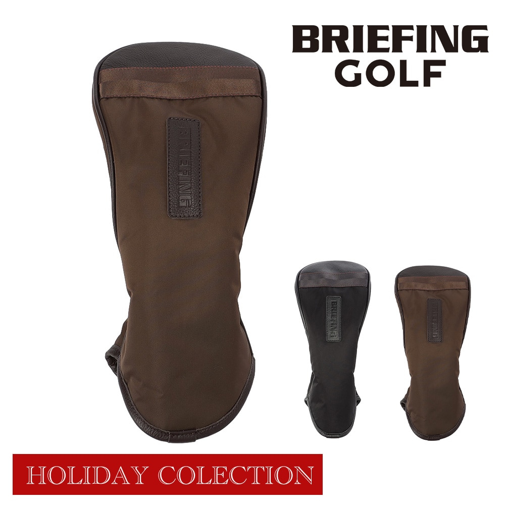 ブリーフィング ゴルフ ヘッドカバー ドライバー ゴルフクラブ BRIEFING ギア ドライバーカバー LC ホリデー BRG253G42 メンズ レディース 送料無料 誕生日プレゼント ギフト ラッピング無料 【正規代理店】 2.ブラウン -023
