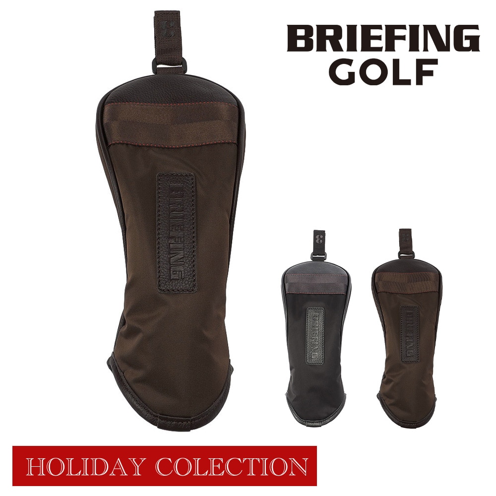 ブリーフィング ゴルフ ヘッドカバー フェアウェイウッド BRIEFING ギア フェアウェイウッドカバー LC ホリデー BRG253G43 メンズ レディース 送料無料 誕生日プレゼント ギフト ラッピング無料 【正規代理店】 2.ブラウン -023