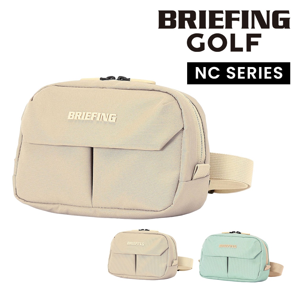 ブリーフィング ウエストバッグ ポーチ A6対応 2WAY BRIEFING NCシリーズ スクエアウエストポーチNC BRG261E07 1.ベージュ -021