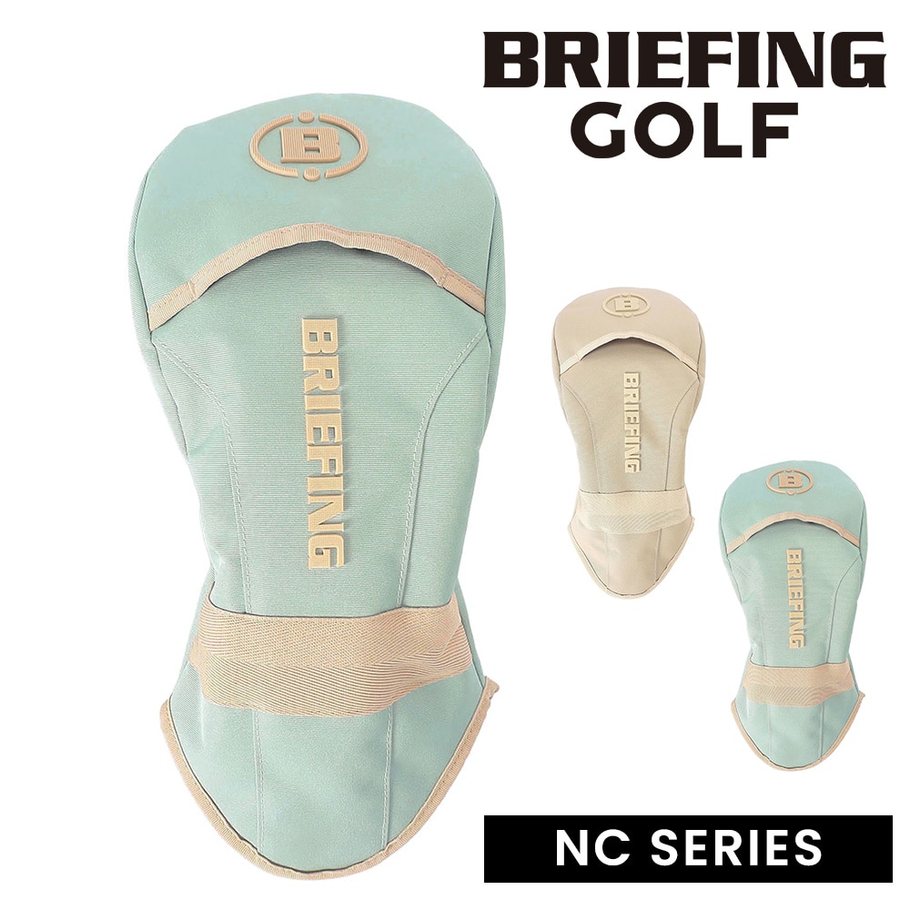 ブリーフィング ゴルフ グリップ ドライバーカバー ヘッドカバー ゴルフクラブ DR用 BRIEFING NCシリーズ BRG261G02 2.ミントグリーン -659