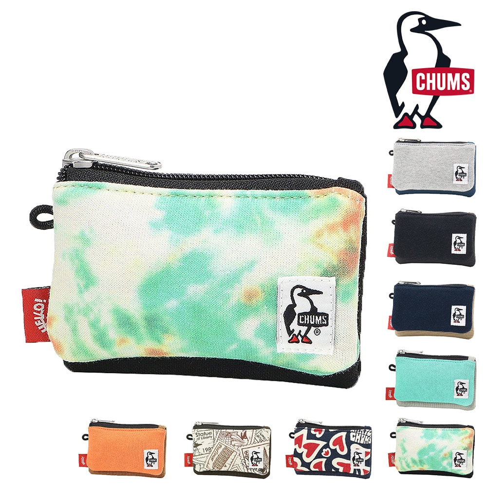 チャムス コインケース カードケース 小銭入れ キーコインケース カードコインケーススウェットナイロン CH60-3456 メンズ レディース キッズ 誕生日プレゼント ギフト ラッピング無料 【正規代理店】 8.キャニオンダイ -603456z358