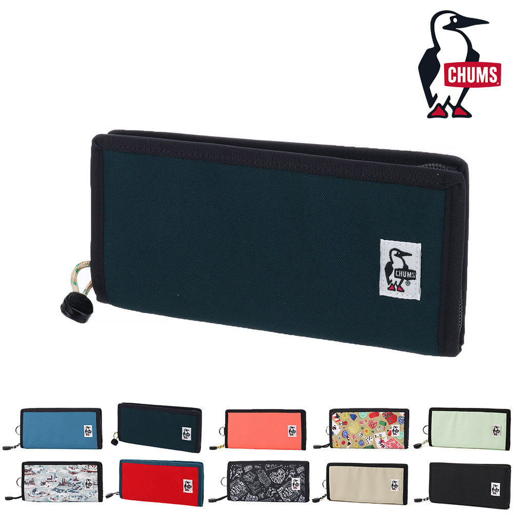 チャムス 財布 長財布 ラウンドファスナー 小銭入れあり CHUMS リサイクルビルフォルドウォレット CH60-3568 メンズ レディース キッズ 送料無料 誕生日プレゼント ギフト ラッピング無料 【正規代理店】 2.ネイビー -99x603568n001