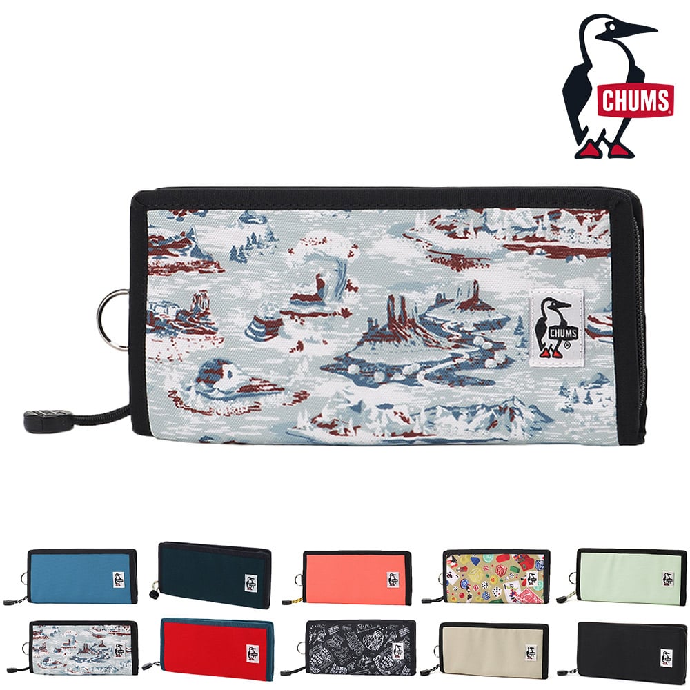 チャムス 財布 長財布 ラウンドファスナー 小銭入れあり CHUMS リサイクルビルフォルドウォレット CH60-3568 メンズ レディース キッズ 送料無料 誕生日プレゼント ギフト ラッピング無料 【正規代理店】 8.Winter MT.カモ -603568z381