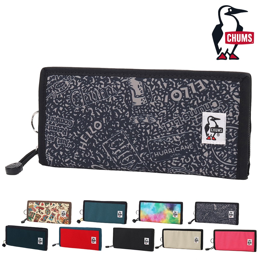 チャムス 財布 長財布 ラウンドファスナー 小銭入れあり CHUMS リサイクルビルフォルドウォレット CH60-3568 メンズ レディース キッズ ポイント10倍 誕生日プレゼント ギフト ラッピング無料 正規代理店 7.アーカイブ -603568z401
