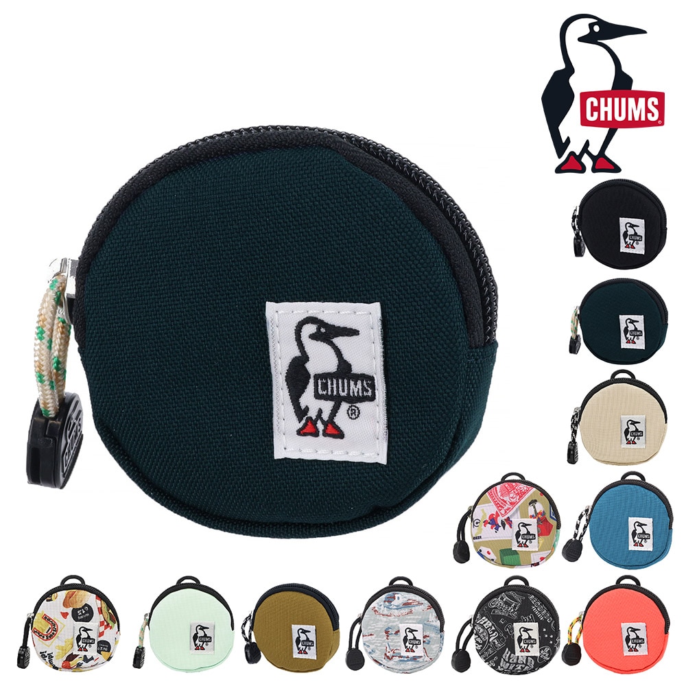 チャムス 財布 雑貨 コインケース 小銭入れ ポーチ ケース CHUMS リサイクルラウンドコインケース CH60-3573 メンズ レディース キッズ 誕生日プレゼント ギフト ラッピング無料 一粒万倍日 吉日 【正規代理店】 2.ネイビー -99x603573n001