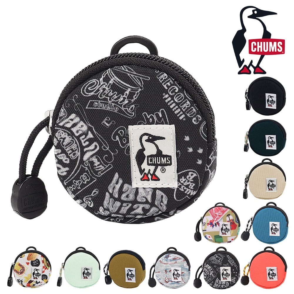 チャムス 財布 雑貨 コインケース 小銭入れ ポーチ ケース CHUMS リサイクルラウンドコインケース CH60-3573 メンズ レディース キッズ 誕生日プレゼント ギフト ラッピング無料 一粒万倍日 吉日 【正規代理店】 7.ライブハウス -603573z380