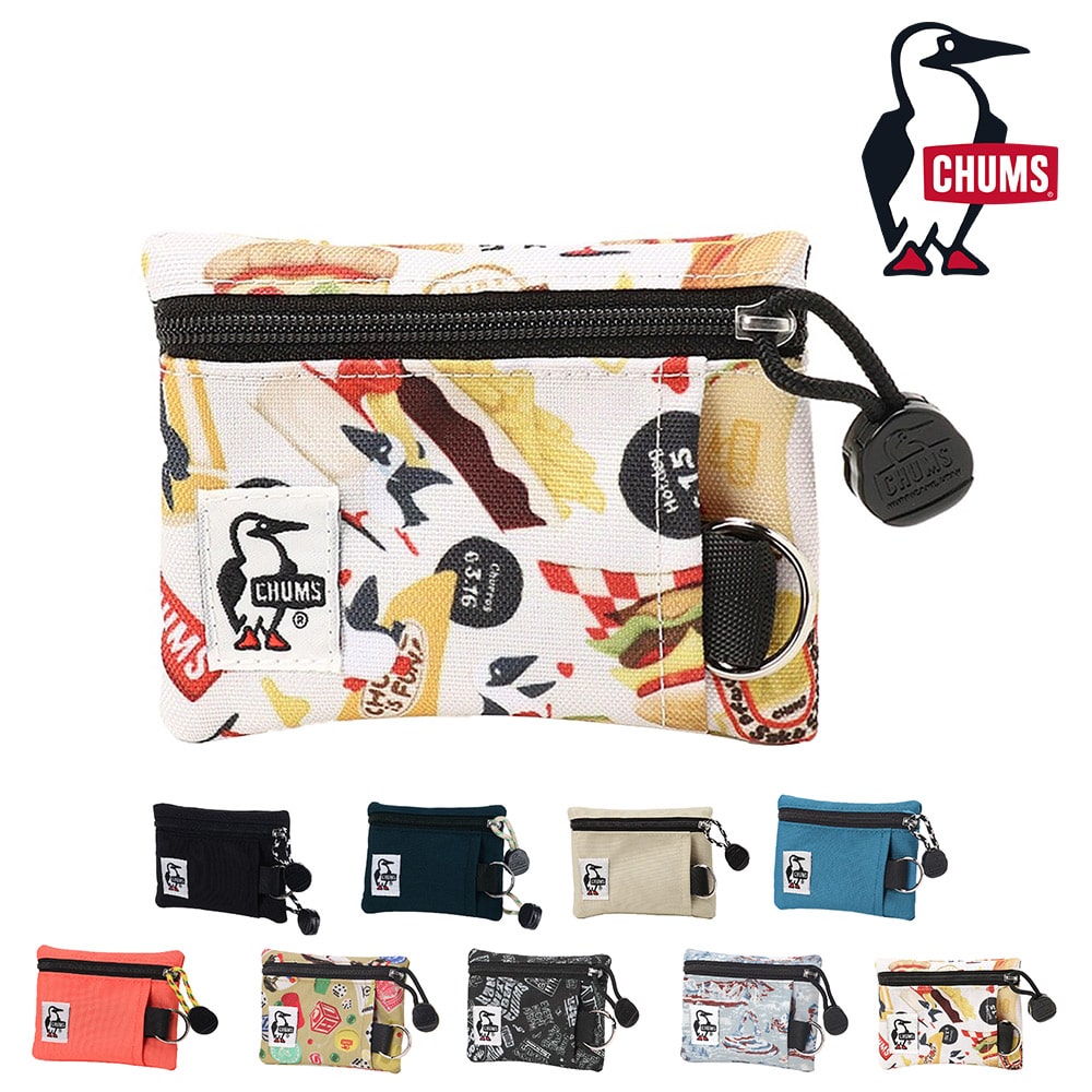 チャムス 財布 キーケース コインケース 小銭入れ スマートキーケース 鍵入れ CHUMS リサイクルキーコインケース CH60-3574 メンズ レディース キッズ 誕生日プレゼント ギフト ラッピング無料 一粒万倍日 吉日 【正規代理店】 9.ファストフード -603574z351