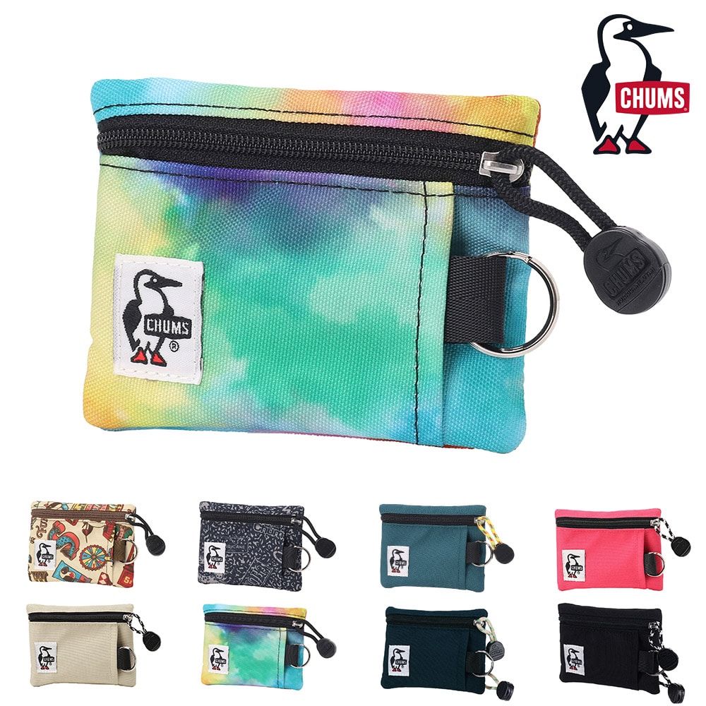 チャムス 財布 キーケース コインケース 小銭入れ スマートキーケース 鍵入れ CHUMS リサイクルキーコインケース CH60-3574 メンズ レディース キッズ 誕生日プレゼント ギフト ラッピング無料 一粒万倍日 正規代理店 6.ウォーターカラー -603574z400